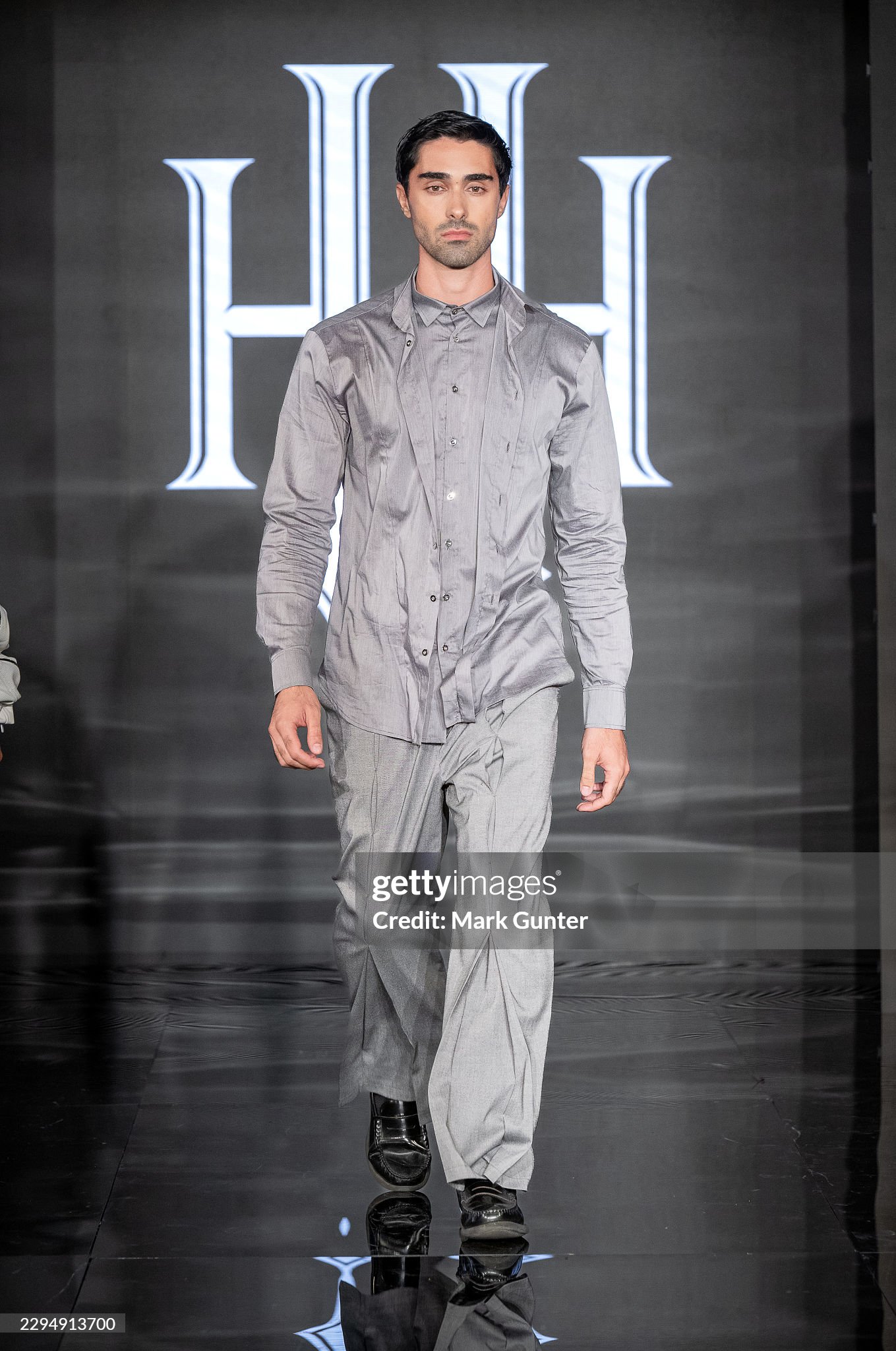 Hugo at Art Hearts Fashion runway
